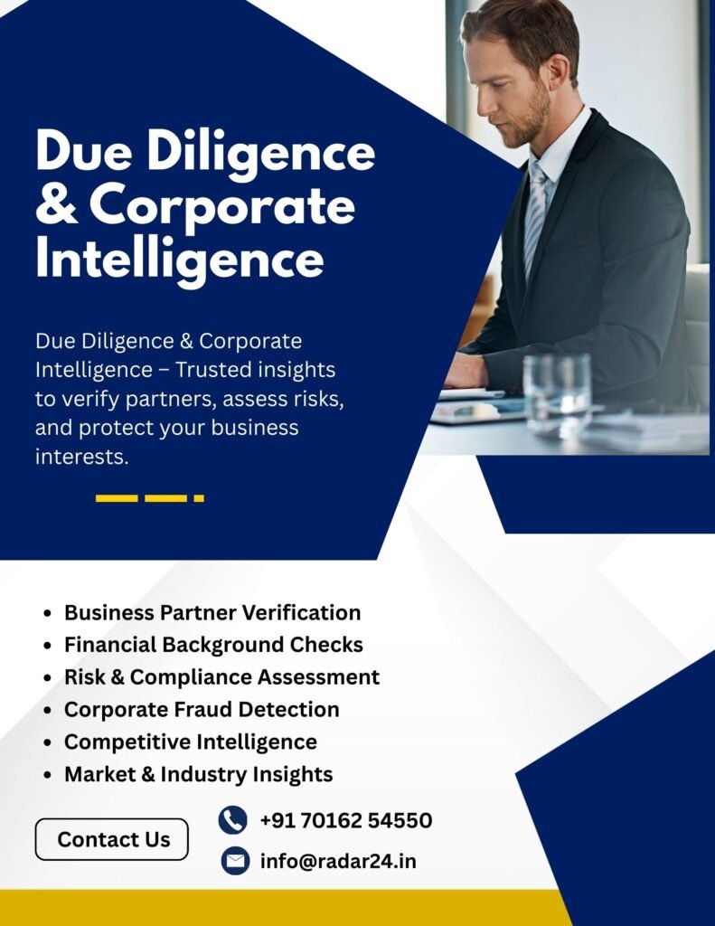 Due Diligence & Corporate Service in Ahmedabad